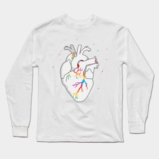 LGBT Couples Design - LGBT Human Heart Long Sleeve T-Shirt